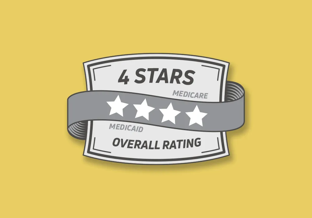 Medicare 4-star overall rating